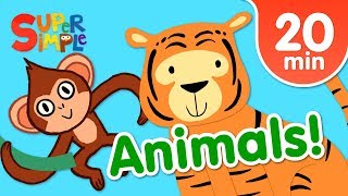 Our Favorite Animals Songs For Kids | Super Simple Songs - YouTube