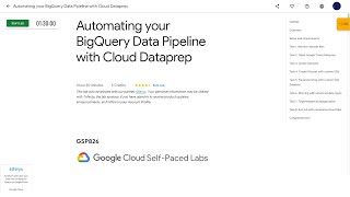 Famous Qwiklabs | Automating your BigQuery Data Pipeline with Cloud Dataprep [GSP826] Wealth