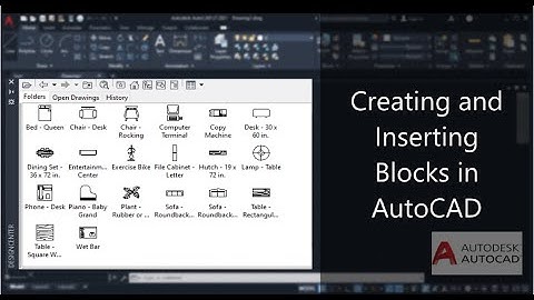 How to Create and Insert Blocks in AutoCAD in Bangla