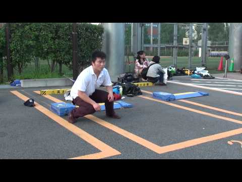 20140913 　二塁送球のステップ