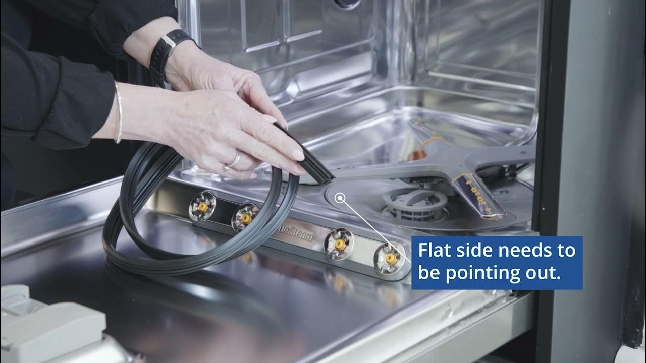 How to replace your dishwasher door seal YouTube