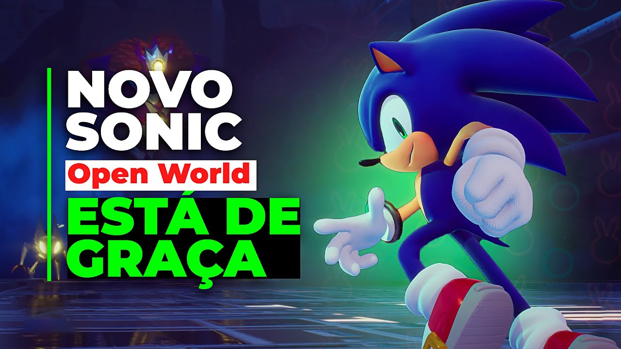 Novo jogo do SONIC chegando em 2021 