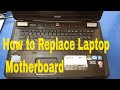 How to Replace Laptop Motherboard | MSI GT70