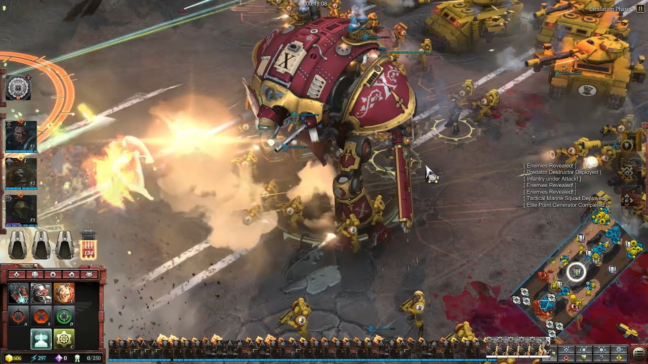 Space Marines vs Eldar No Limit Mod Massive Battle Warhammer 40K