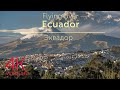 Flying over Ecuador video in 4K [UHD] with relaxing music | Эквадор