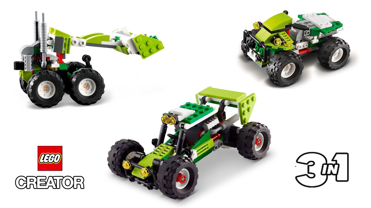 LEGO Creator 31123 Off road Buggy 3in1 SPEED BUILD - YouTube