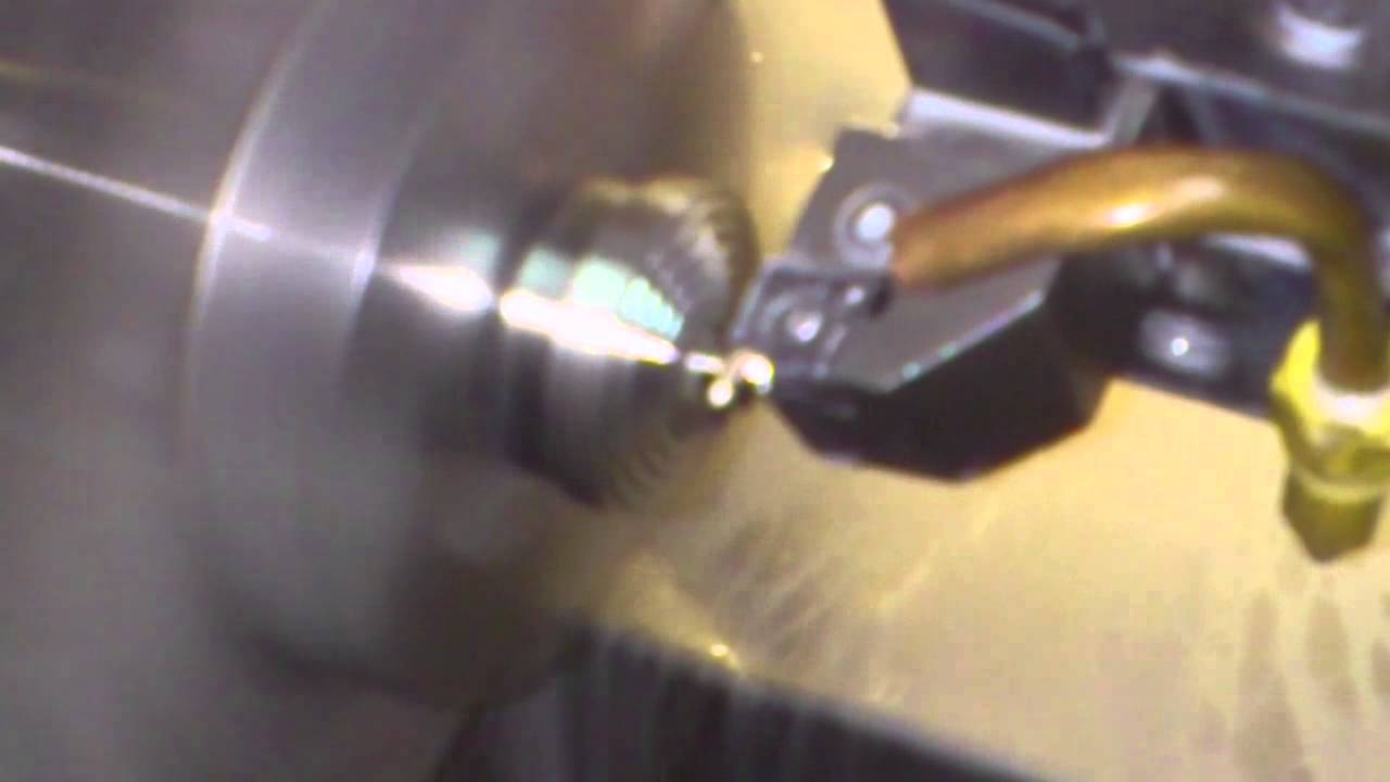 CNC machining, Radius turning. - YouTube