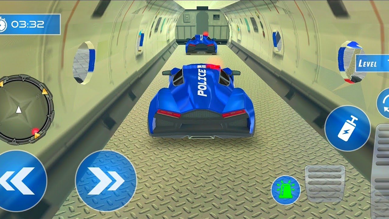 Luxurious Police Hybrid Super Cars $500000🤑 | Police Plane Transporter Game