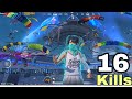1vs4 LIVIK rash game play? 16 kills 😱