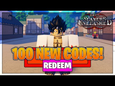 1MIL!] ALL 100 CODES FOR THE SLAYERS UNLEASHED 1 MIL CELEBRATION! GET  HYBRID, SUN BREATHING, & MORE 