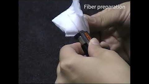 Splice-On connector(MPO, Bare ribbon fiber type)(Help Video for TYPE-72M12(no30)