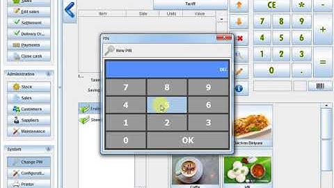 Change Pin in Saleculator