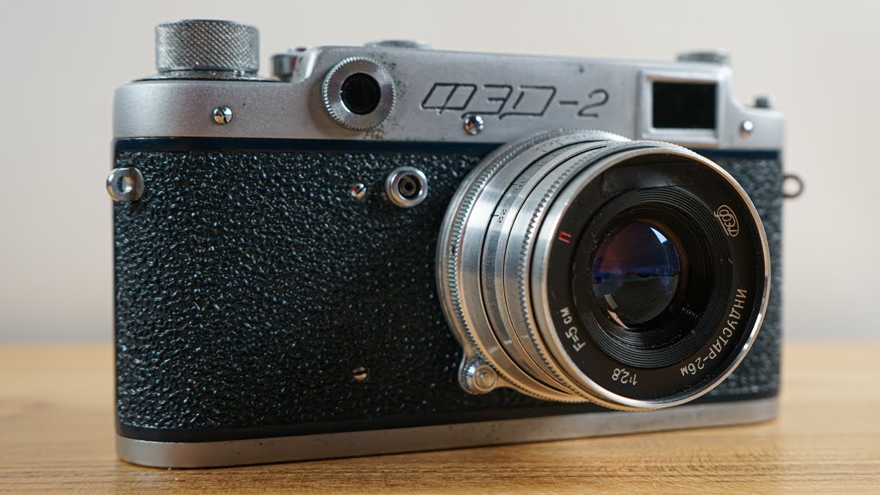 Fed 2 Blue - Rangefinder Camera - YouTube