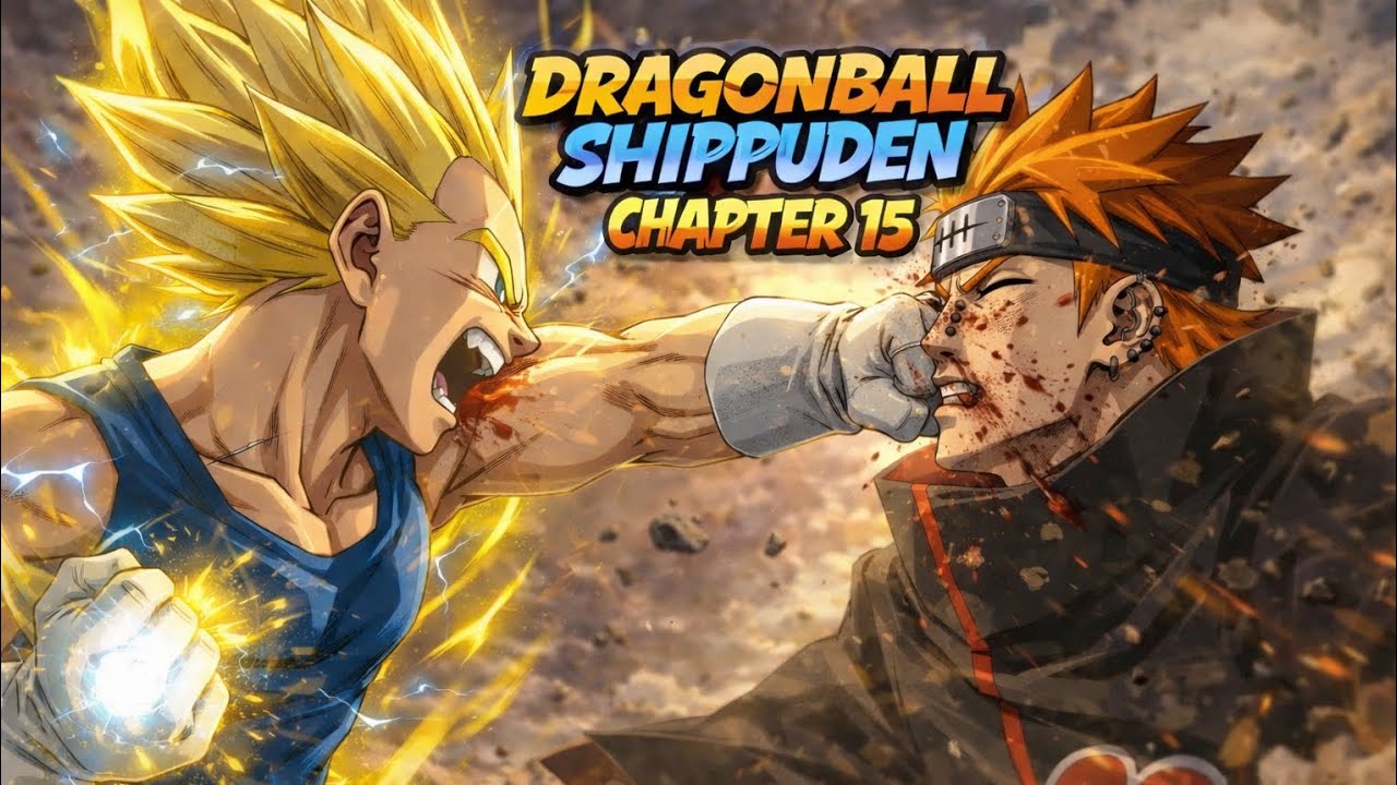 Vegeta Vs Akatsuki🔥 | Dragonball Shippuden Chapter 15