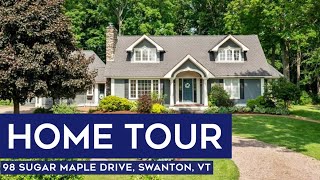 Vermont Home Tour: 98 Sugar Maple Drive, Swanton, VT | Unique & Elegant Custom-built Home