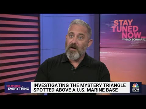 Jeremy Corbell on the MOJAVE TRIANGLE UFO case with Gadi Schwartz of NBC News