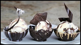 Chocolate Bowls with a Balloon | 3 Designs!