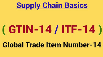 GTIN-14 | ITF-14 |  Barcode Standards