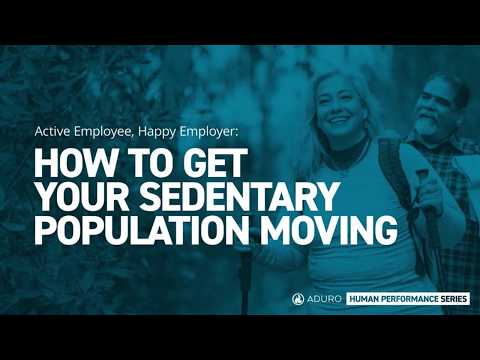 How to Get Your Sedentary Employees Moving