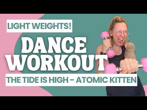 Light Weights Dance with Dumbbells Workout with MoveFit Mama Fitness