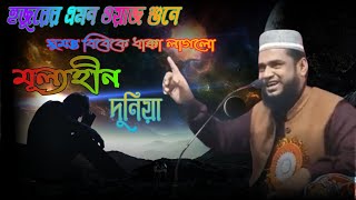 হুজুরের এমন ওয়াজ শুনেএ ঘুমন্ত বিবেকে ধাক্কা লাগলো মূল্যহীন দুনিয়া ? bangla Waz 2024 ?Islamic video