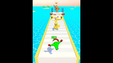 Level Up Runner - Funny Gameplay All Levels Android,ios #shortvideo