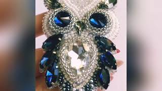 #МК Брошь из бисера своими руками. #TUTORIAL BEADED BROOCH