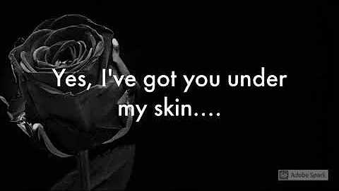 I've got you under my skin - Daniel Eke