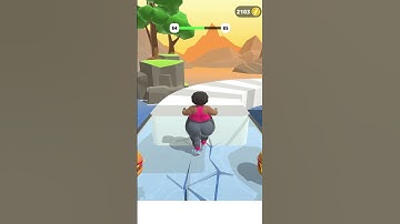 Fat 2 Fit Gameplay | #Shorts | Music Games | Training with music | Funny shorts