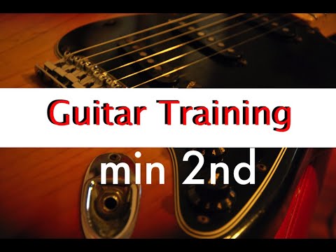 The minor second interval 80 bpm Guitar Training 3 Tools for Practice