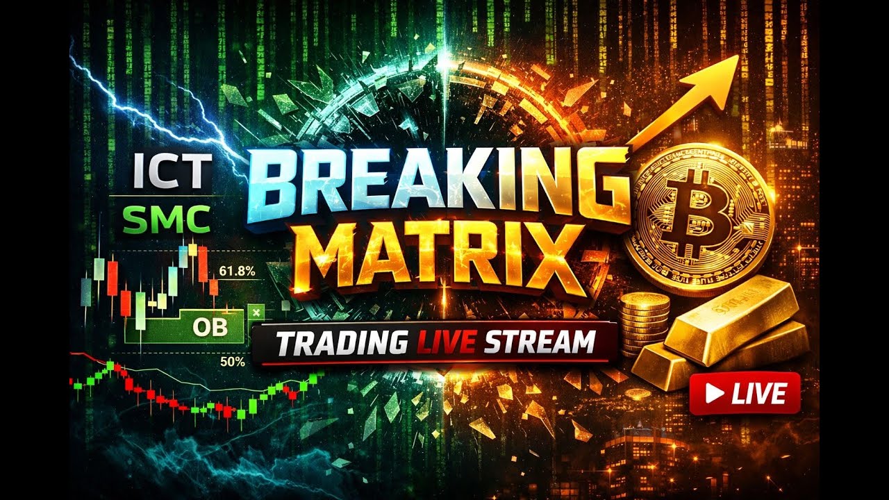 Live Trading 71 | ICT SMC | Gold, Forex & Crypto | London Session - YouTube