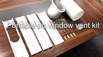 Aukney Portable Air Conditioner Window Vent Kit with 59" Length Hose