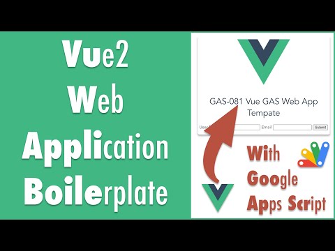 GAS-081 Vue GAS Web App Template