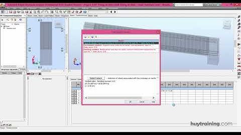 Tìm hiểu thêm một số thông số thiết kế dầm trong Robot Structural   Elsoft vn