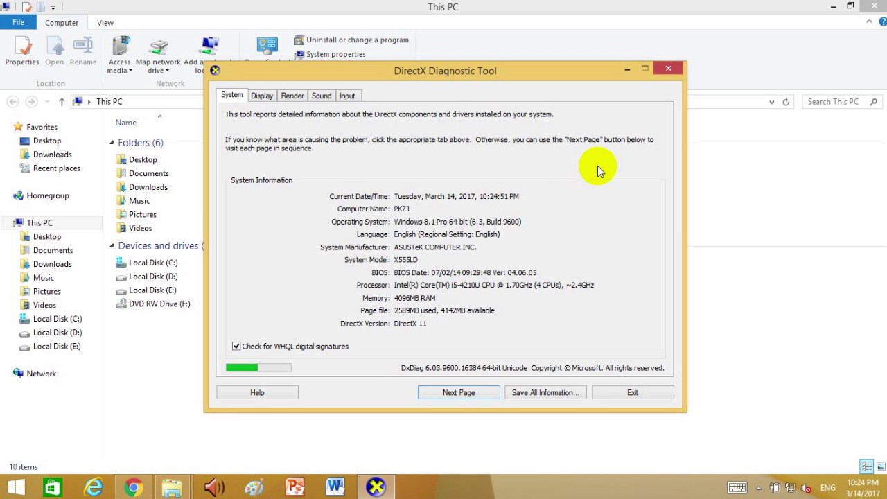 เช็คdirectx  Update New  วิธีเช็ค DirectX Windows 8 [How to Check DirectX Version in Win8] Thai language