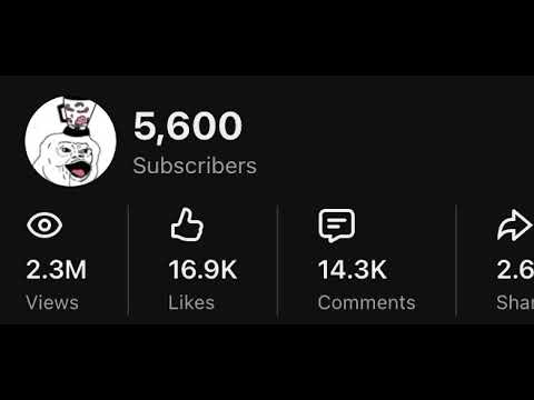 Watch me get 5.6k subs thumbnail