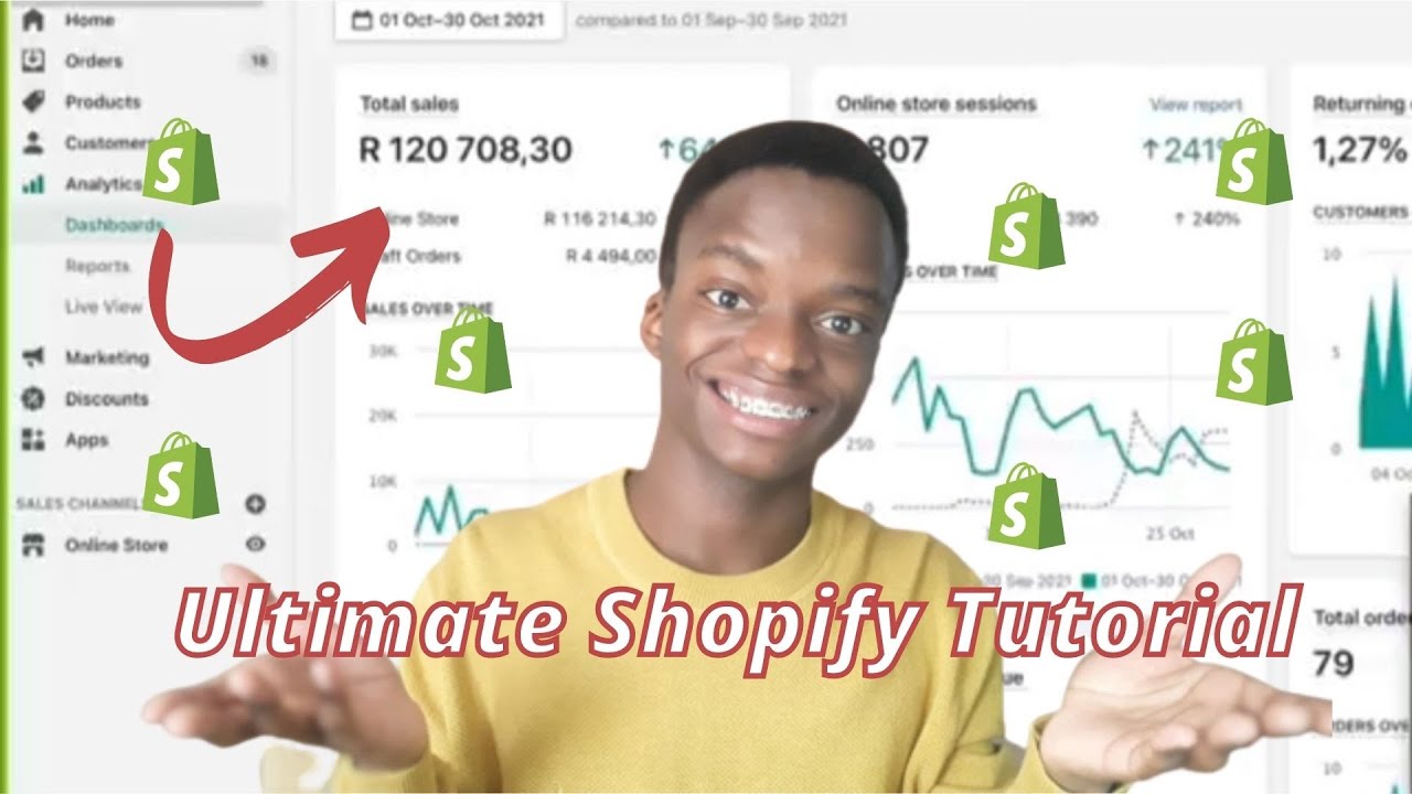 Shopify tutorial How to create a dropshipping store, step by step ...
