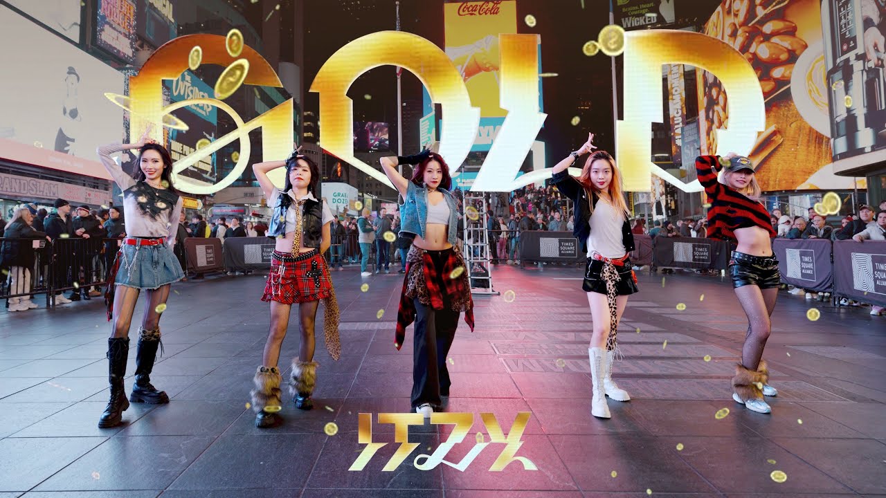 [KPOP IN PUBLIC | TIMES SQUARE | ONE TAKE] ITZY (있지) - ‘GOLD’ | Dance Cover by GRL1S
