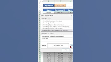 Conditional formatting in excel 🤫🤫🔥#shorts #excel