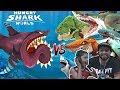 تحدي القروش | بيق ماما VS القرش الزومبي Hungry Shark World