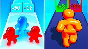 Join Blob Clash 3d Vs Tall Man Run 🍆🍆🍆 Hard Levels Challenge Walkthrough Gameplay AP35479