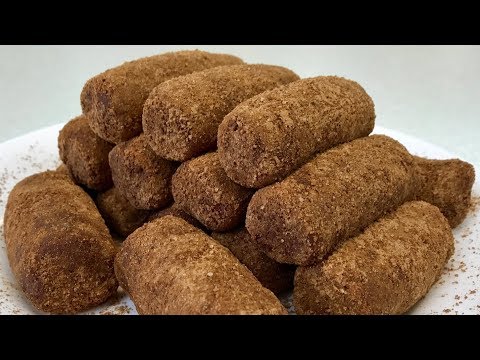 Пирожное " Картошка " из печенья - вкус детства / Cake "Potato". Eng sub