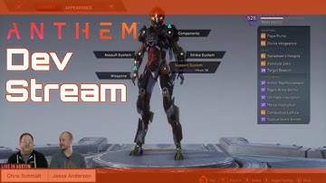 Anthem Dev Stream - Elysian Caches, Legenday Missions, Cache Keys, Loot Improvemnts & More!