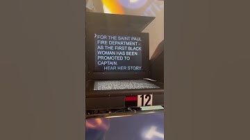 Teleprompter-uitdaging