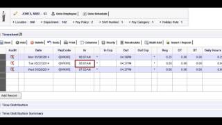 NOVAtime 4000/5000 Rounding Rule Configuration