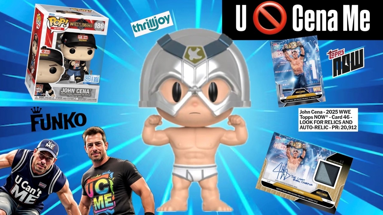 U Can't Cena Me | Funko Shop Exclusive WM41 Cena | PEACEMAKER Thrilljoy | TOPPS NOW! #newepisode