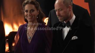 Prince and Princess of Wales arrive at 'Digger' premiere