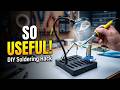DIY Soldering Iron Stand | Never Risk a Burnt Workbench Again