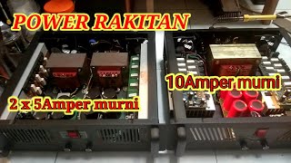 Amplifier 2 trafo dan 1 trafo