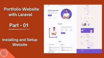 Build a Portfolio Website with Laravel 12 (Beginner Friendly!) | Installing and Setup Project